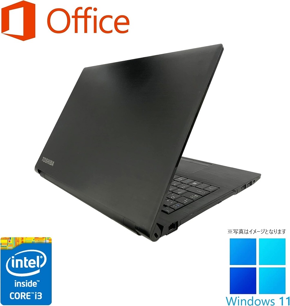 東芝 ノートPC B35/15.6型/10キー/Win 11 Pro/MS Office H&B 2019/Core